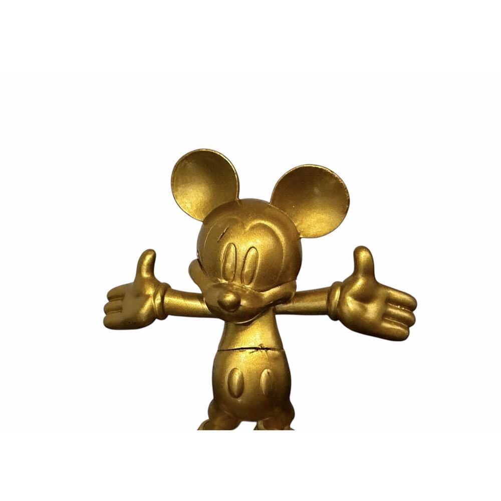 DISNEY: Mickey Mouse - Bronze Color - Vinyl/Plastic Figures - 3” Tall - Picture 5 of 8